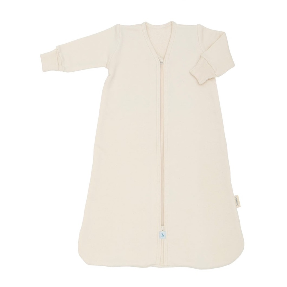 Long Sleeve Organic Cotton Fleece Sleeper Bag (buy one, get one free)